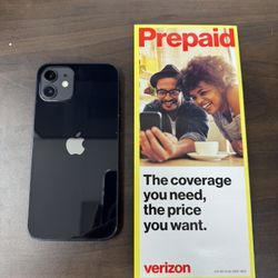 iPhone 12 WITH ONE MONTH OF SERVICE