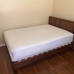 Full Size Bed With Mattress(with Cover)