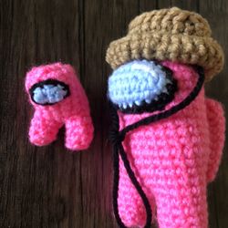 Cremate of Among Us, Crochet + Hat