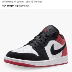 Nike Men's Air Jordan 1 Low SE Sneaker 10.5 Size Brand New 