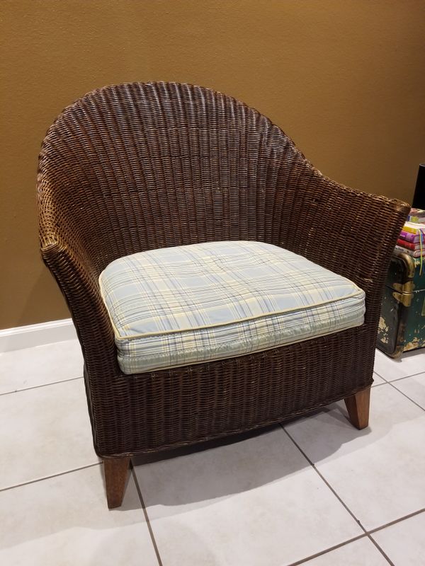 Ethan Allen Willow Wicker Chair Set For In Kissimmee Fl Ethan Allen Willow Wicker Chair Set