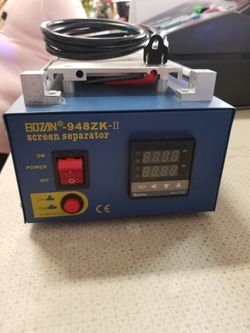 Bozan screen separator nada de uso esta nuevo
