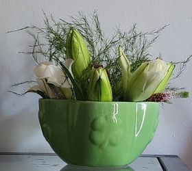 Anthropologie Inspired Vintage Flower Bowl - Bud Vase