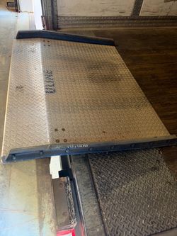 Uline Steel Dock Plate Loading Ramp