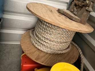 3/4-Inch ProManila / UnManila Utility Rope & Wooden Spool
