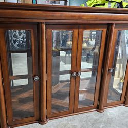 Real Wood Display Cabinet 