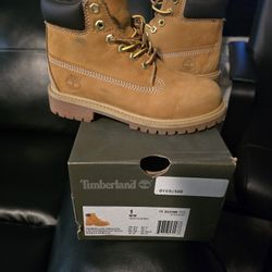 Little Boys Premium 6" Timberland Boot (Size 1)