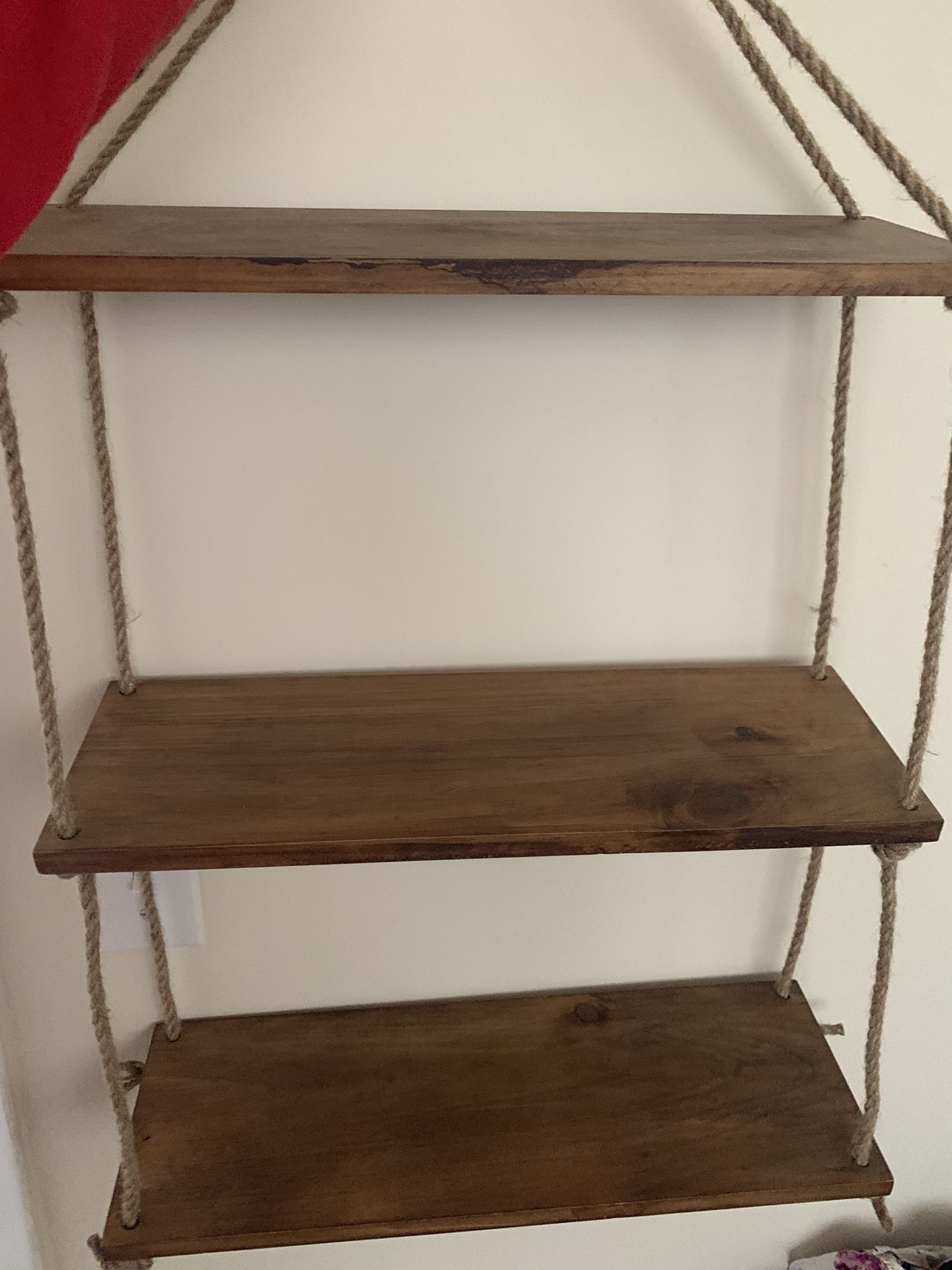 Ladder shelf