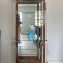 Mirrored Curio Cabinet 