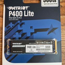 Sealed Patriot nvme 512gb ssd