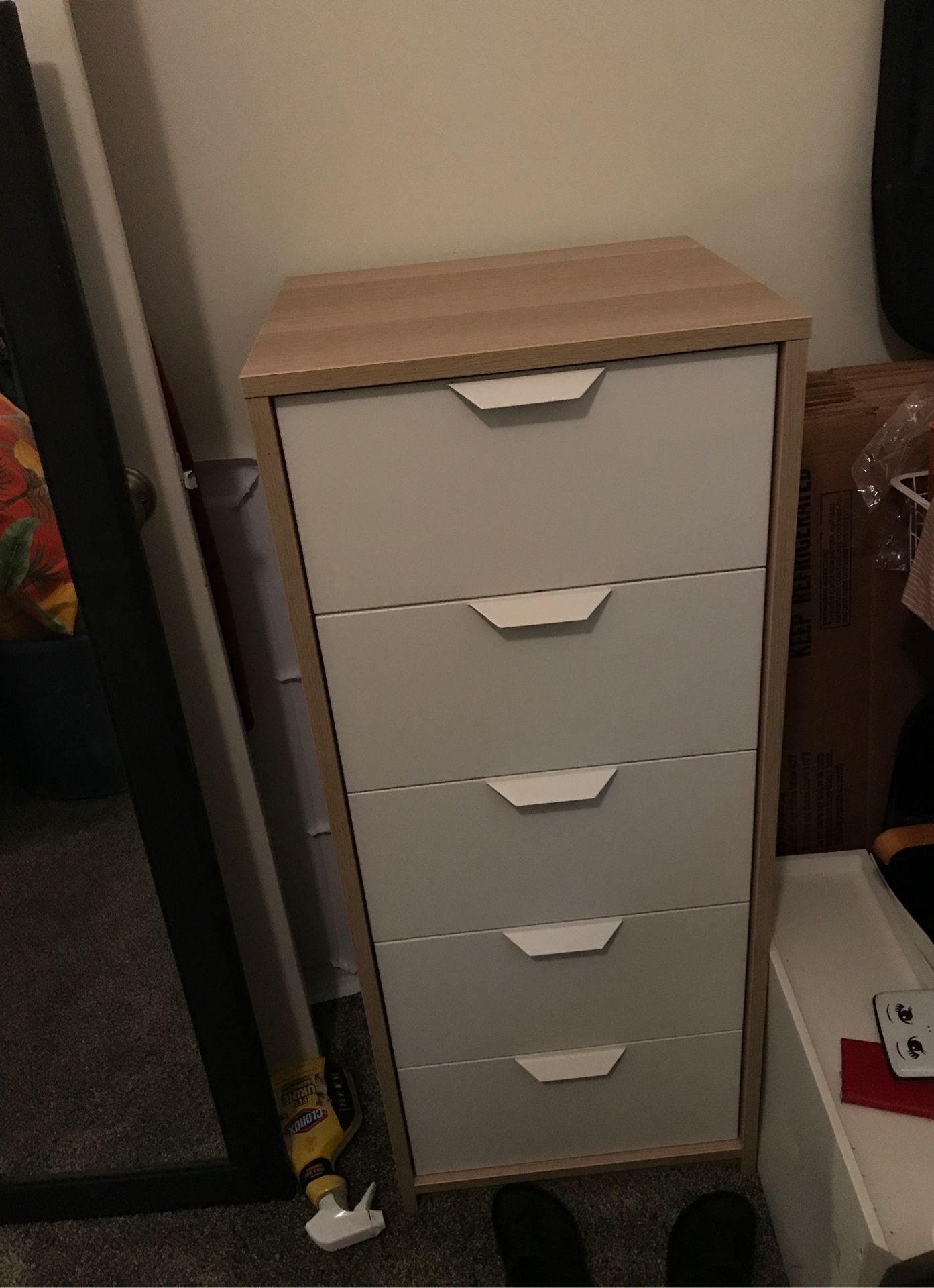 IKEA small 5 drawer chest brand new bought it a wk ago