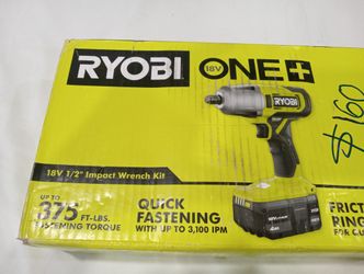 18v 1/2" Impact Wrench Kit