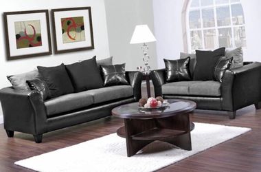 New Gray couch and Loveseat