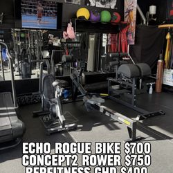 Gym Equipments - bike rower GHD