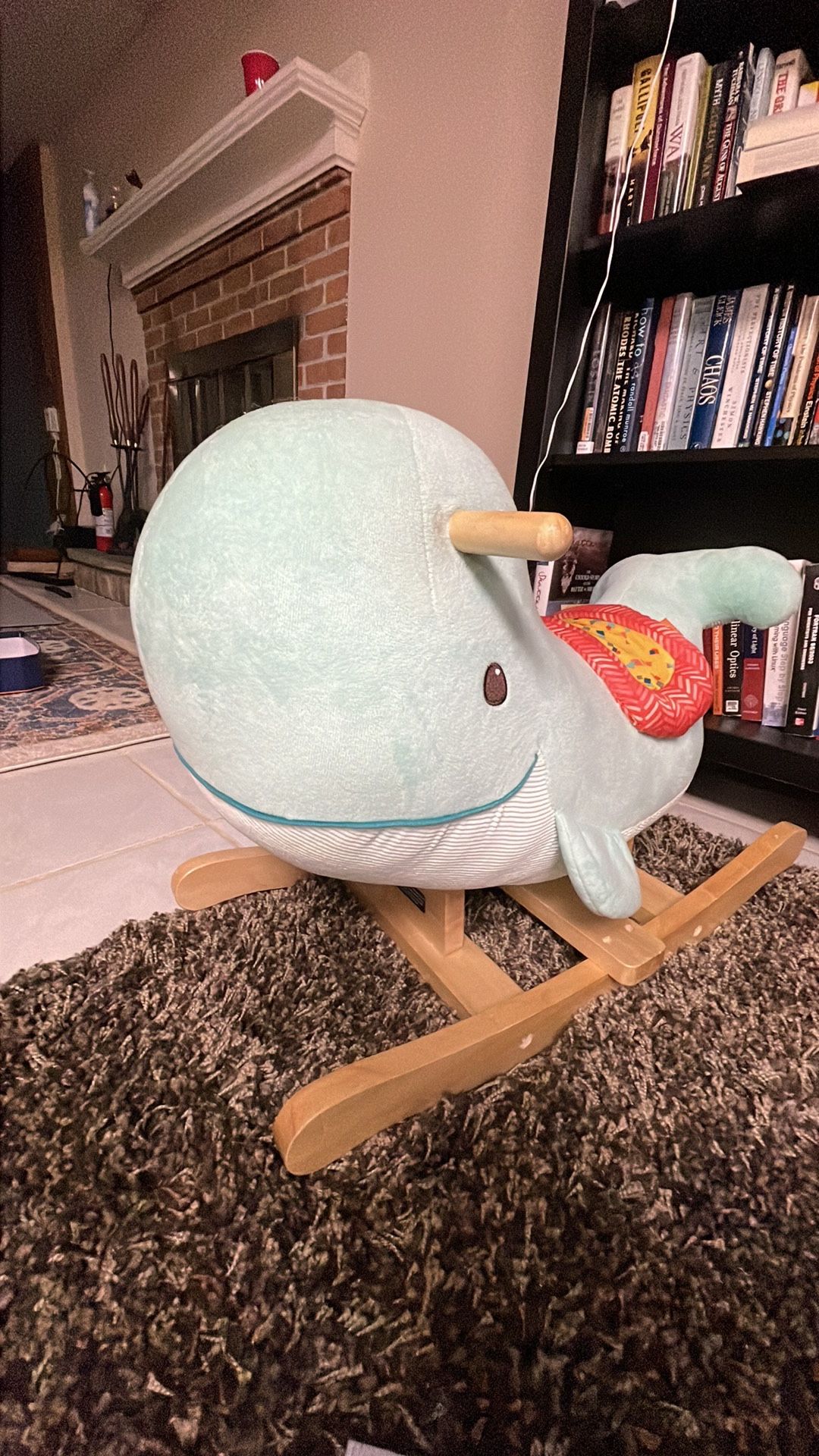Wooden Whale Rocker