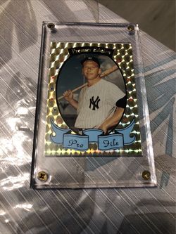 Mickey Mantle National Sports Collectors Premier Edition Profile Card