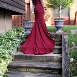 Wine Prom/Gown Dress 