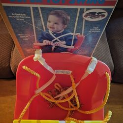 Vintage Flexible Flyer Super Tot Bucket Swing