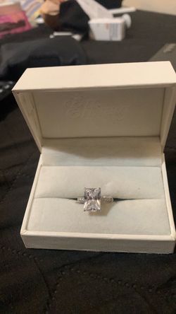 Effinny  3 ct emerald cut lab created diamond
