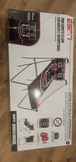 ESPN  Pro Competition LED Arcade Basketball with Electronic Scoring and Sounds