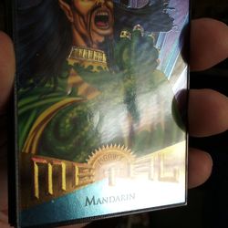 1995 Mandarin Marvel Metal Mint Condition Card