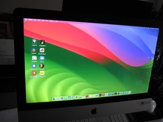 Apple iMac 21.5" Computer Intel i7 Quad Core 2.8Ghz 8GB 1TB Sonoma 14 - $199 (Schererville)