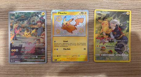 Pikachu Pokemon Cards