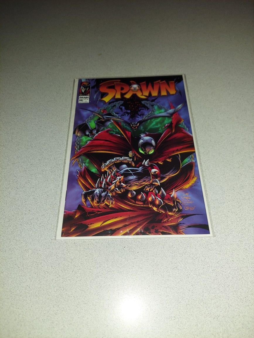 1996 SPAWN #48 COMIC BAGGED AND BOARDED
