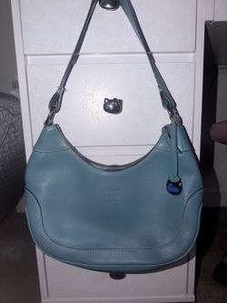 Y2K Dooney & Bourke Blue Shoulder Bag