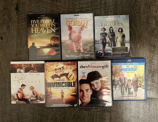 Inspirational and Faith Based Movies (Lot of 7)