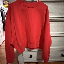 Women Cropped Sweatshirt 