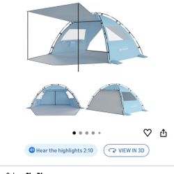 Camping // Beach Tent $35