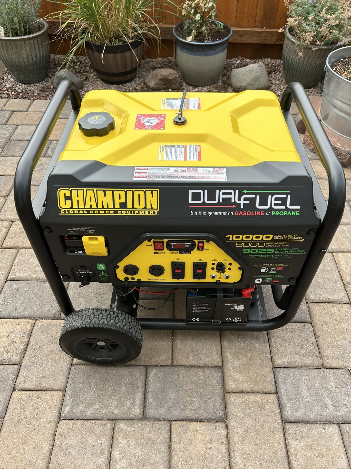 Generator - Champion Dual-fuel