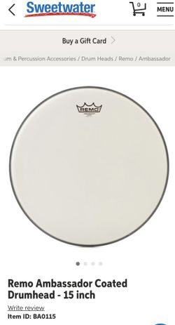 15” Tom Head Remo
