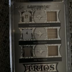 Roberto Clemente Patch Card