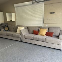 L Shaped Sectional With Coffee Table Included