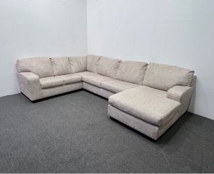 Ashley 3-piece Sectional with right facing Chaise. We deliver & setup.