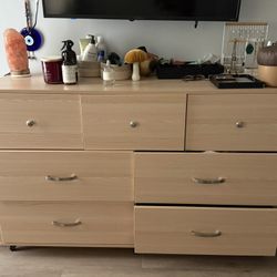 Tan dresser From Amazon