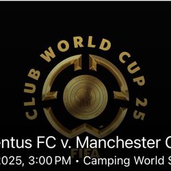 Manchester City VS Juventus Club World Cup - Orlando, FL