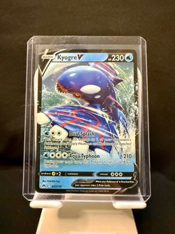 The Pokémon Company Kyogre V SWSH Crown Zenith Ultra Rare Holo 037/159 EN 230