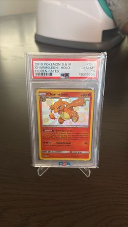 PSA 10 Charmeleon Holo Hidden Fates #SV7