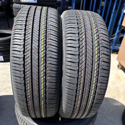 235/55/19 Bridgestone Set Of 4 New Tires Installed And Balanced 