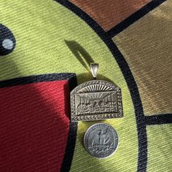Last Supper Diamond Cut Pendant 