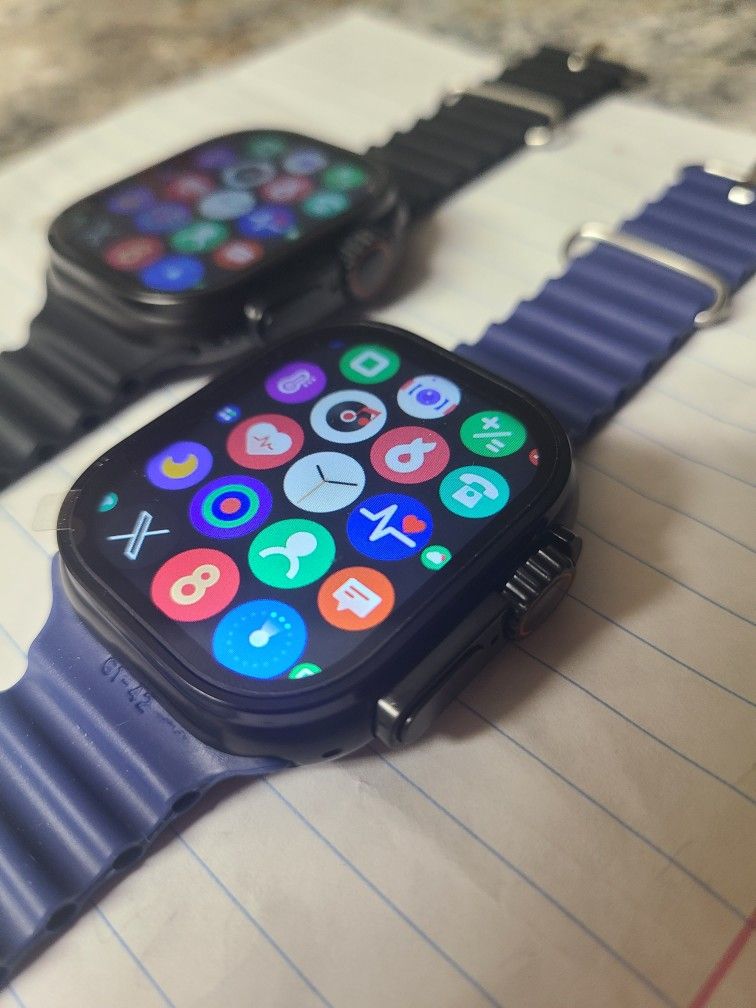 NOT APPLE smart Watch relojes Nuevos Desbloqueados CLEARWATER ✨️