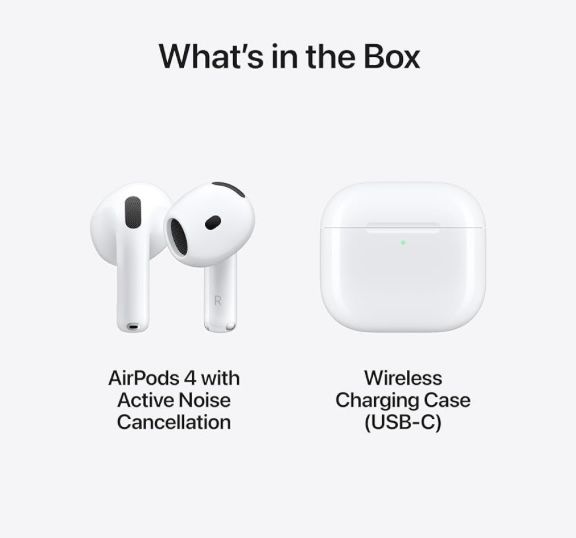 Apple AirPods 4 BRAND NEW- $130 (SHIPPING ONLY)