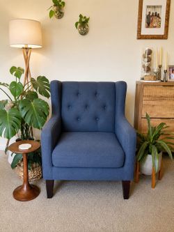 Blue Accent Chair