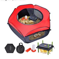 Chick brooder set