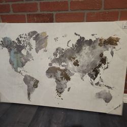 Wall Art - World Map