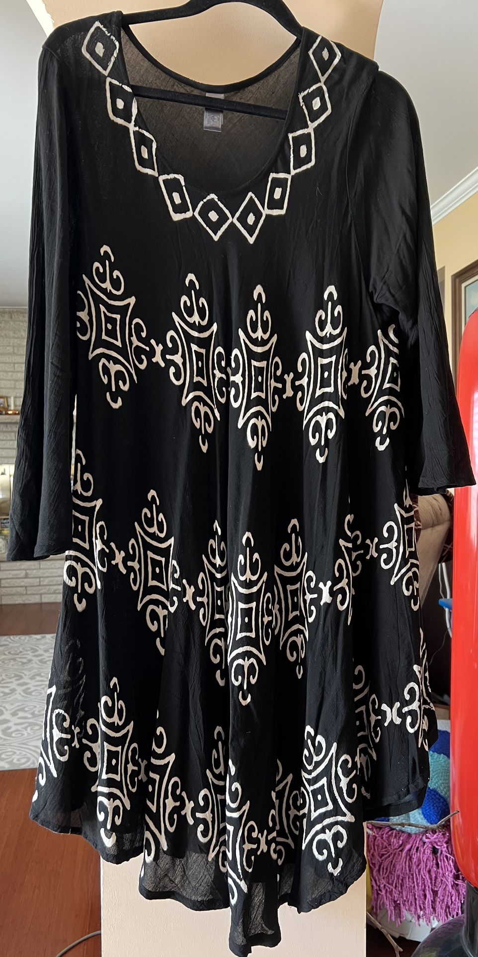 Women’s Black Sun Dress Or Swim Cover Up