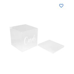 Gift Card Acrylic Box For Wedding And Birthday Party